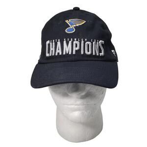 St. Louis Blues 2019 Stanley Cup Champions Fanatics Strapback Hat Cap